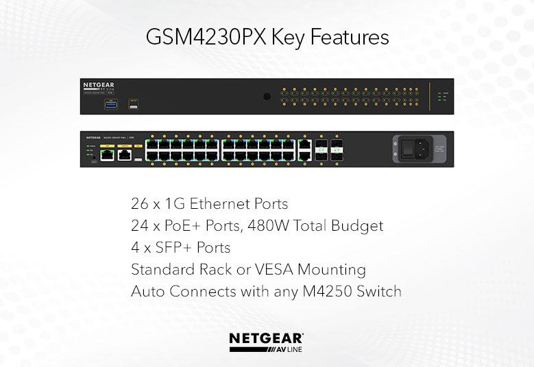 GSM4230PX - Key Features