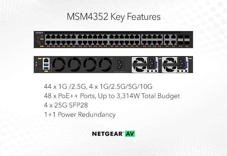 SWITCHES_MSM4352-M4350 Key Features