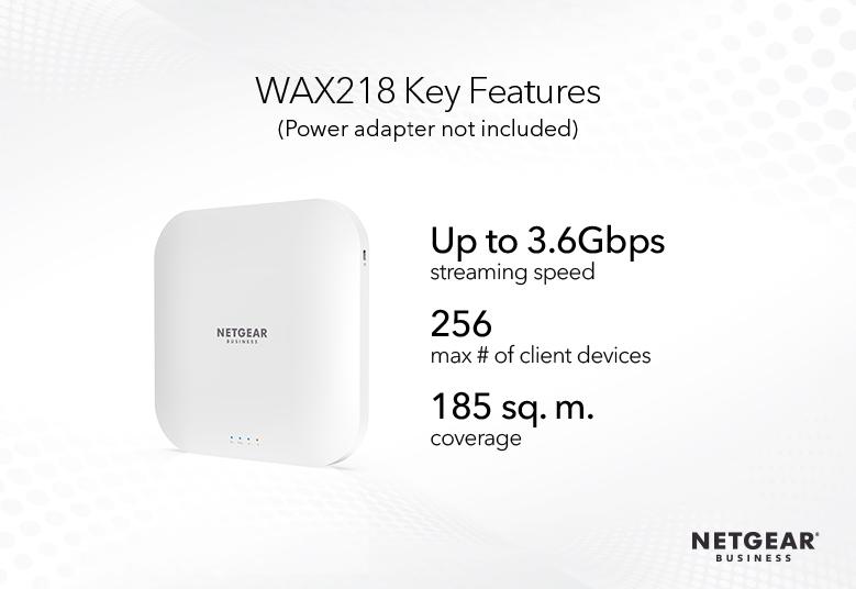 WAX218 Key Features