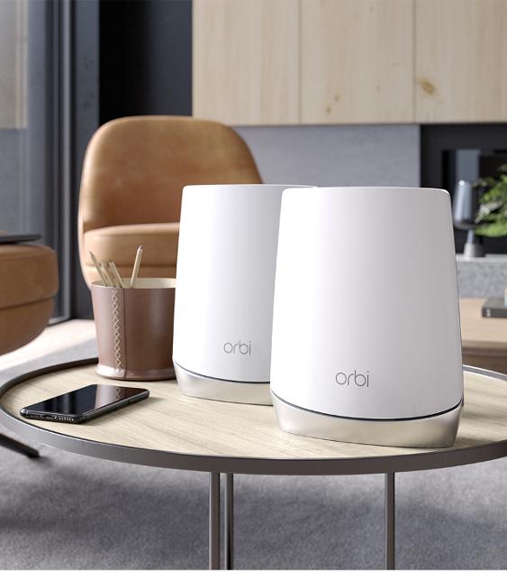 Orbi WiFi 6 MiniトライバンドメッシュWiFiシステム 2台セット