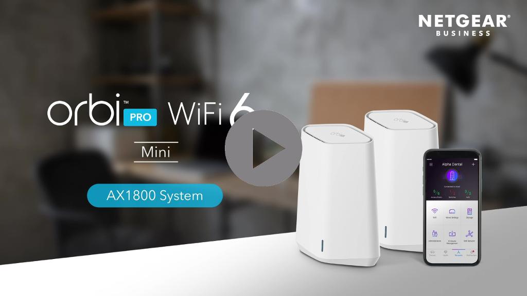 SXK30 | Orbi Pro WiFi 6 Mini | メッシュWiFi | 法人向け | NETGEAR