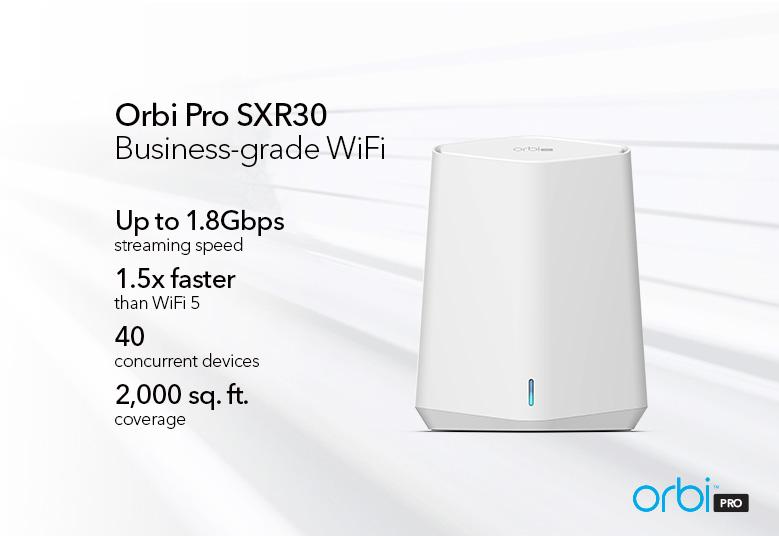 格安新品 PCメイトNETGEAR Inc. Orbi Pro WiFi6 MiniメッシュWiFi