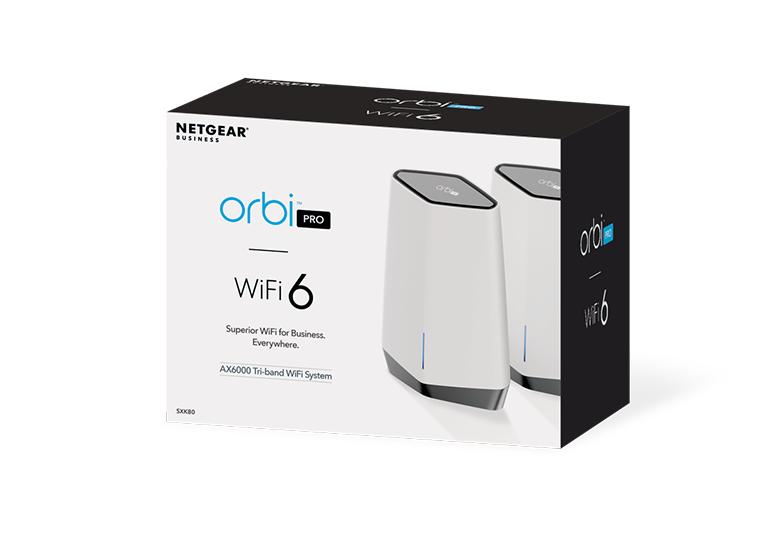 Orbi Pro WiFi 6 Tri-Band Mesh WiFi System (3 Pack) | NETGEAR