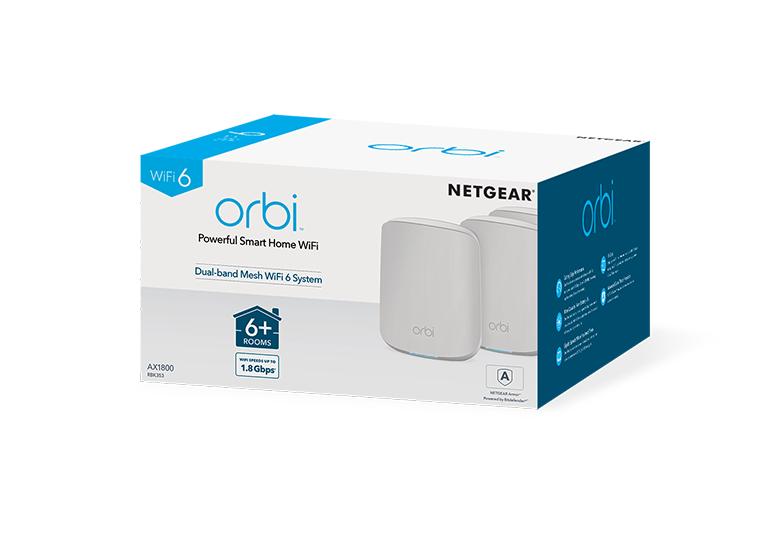 Orbi RBK353 - AX1800 WiFi Mesh System | NETGEAR