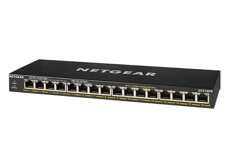 16ポートスイッチ: PoE | スイッチ | NETGEAR