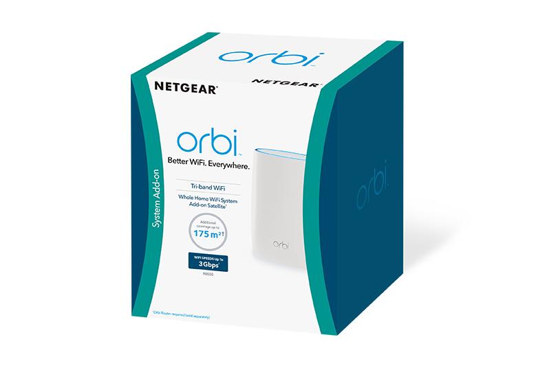 [値下げ可]Netgear Orbi RBR50 ルーターセット メッシWiFi OrbiメッシュWiFiシステム追加用サテライト - RBS50 | NETGEAR
