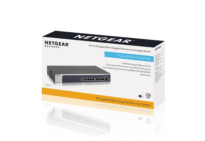 XS508M | 10G/マルチギガ | アンマネージ | スイッチ | 法人向け | NETGEAR