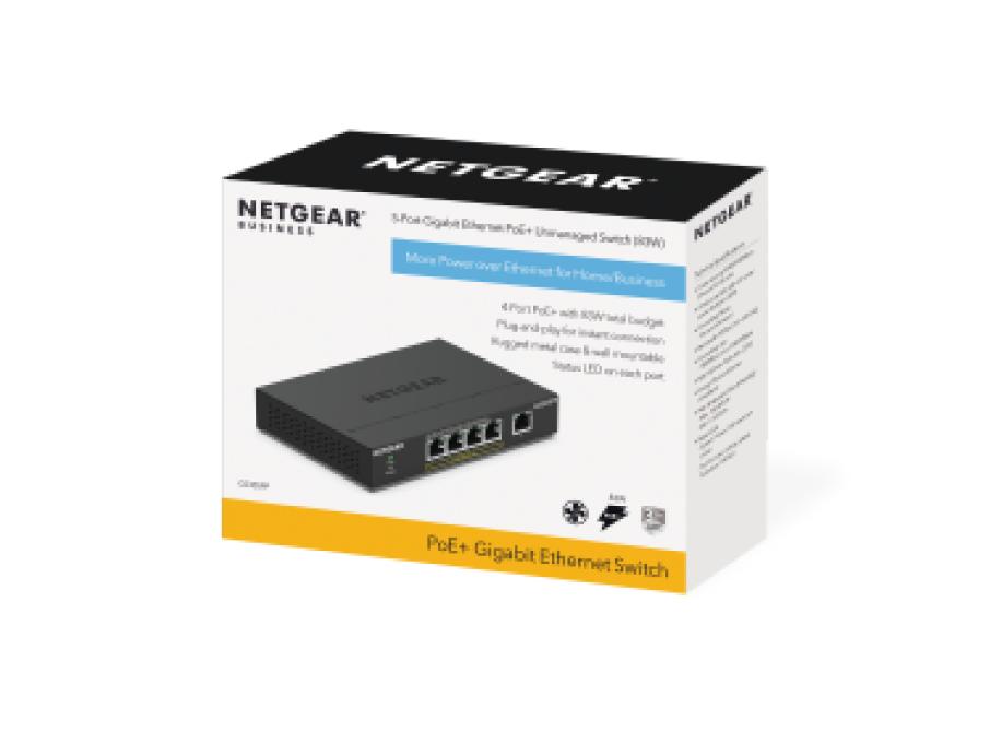 あめ NETGEAR GS305PP（新品未開封） GS305PP | PoE | アンマネージ | スイッチ | SOHO/家庭向け | NETGEAR