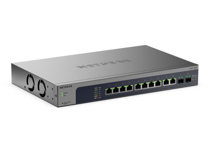 ルーター・ネットワーク機器 NETGEAR XS512EM 12-Port 10G/Multi-Gigabit Easy Smart Managed Switch