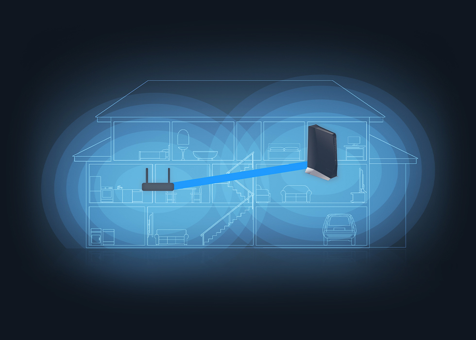 AX6000 WiFi Mesh Extender (EAX80)