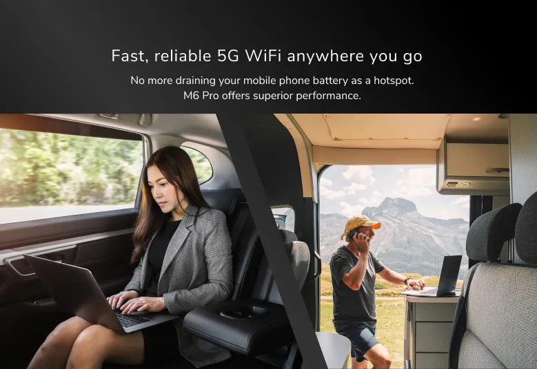 Fast reliable WiFi anywhere you go