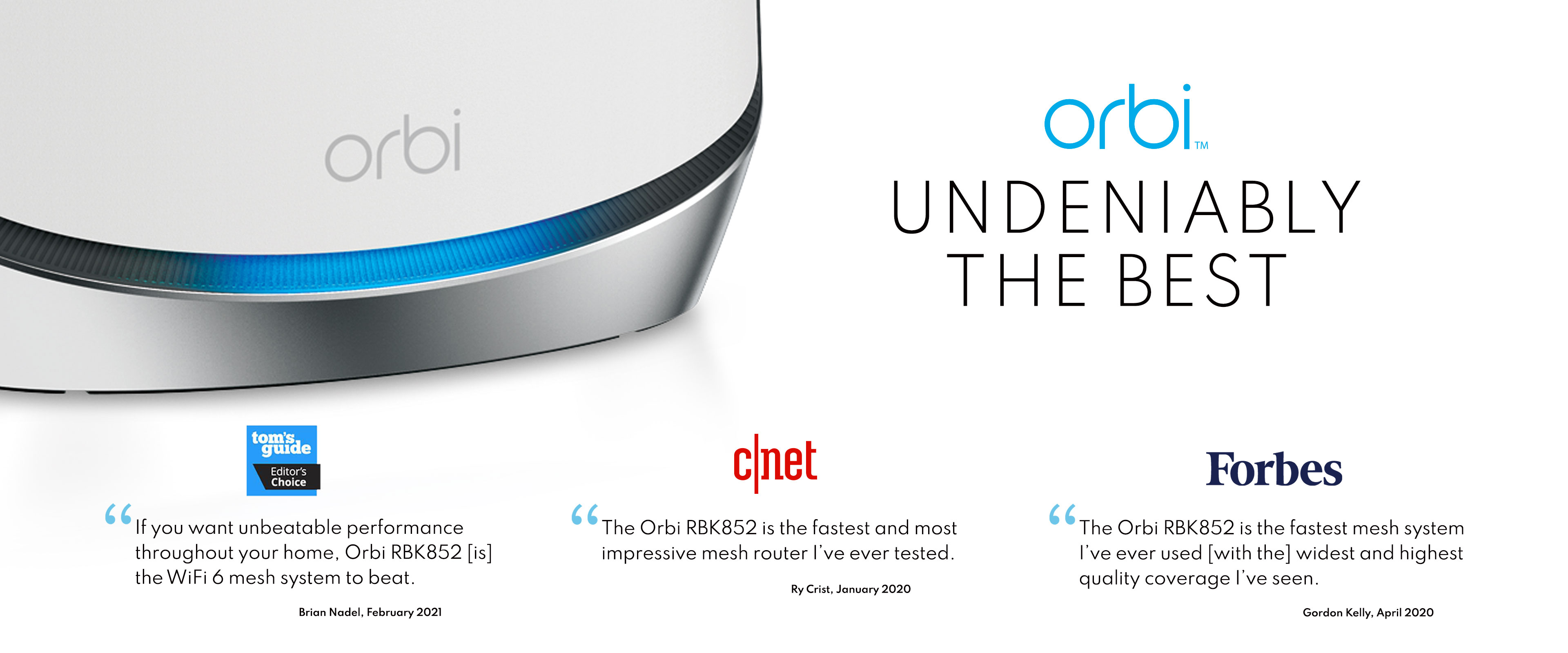 Orbi Wifi 6 reviews